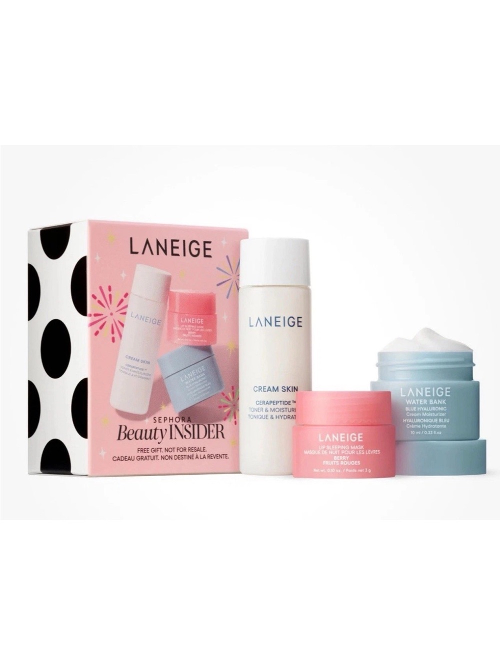 LANEIGE Mini Skincare Sample Set